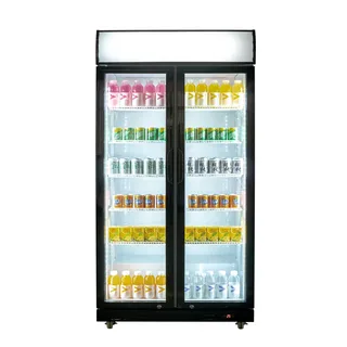 Double Door Display Fridge