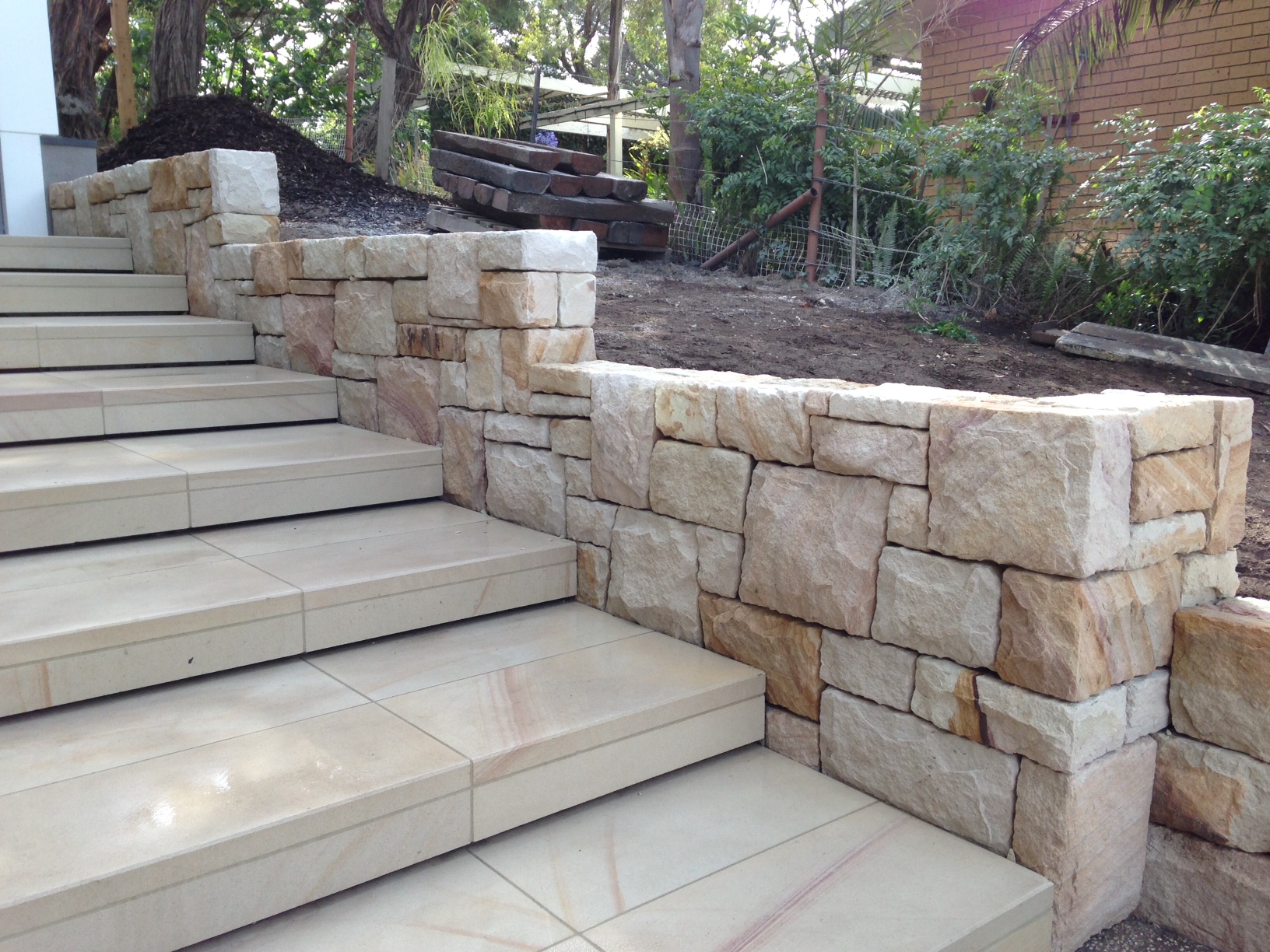 Stone Retaining Wall Brisbane